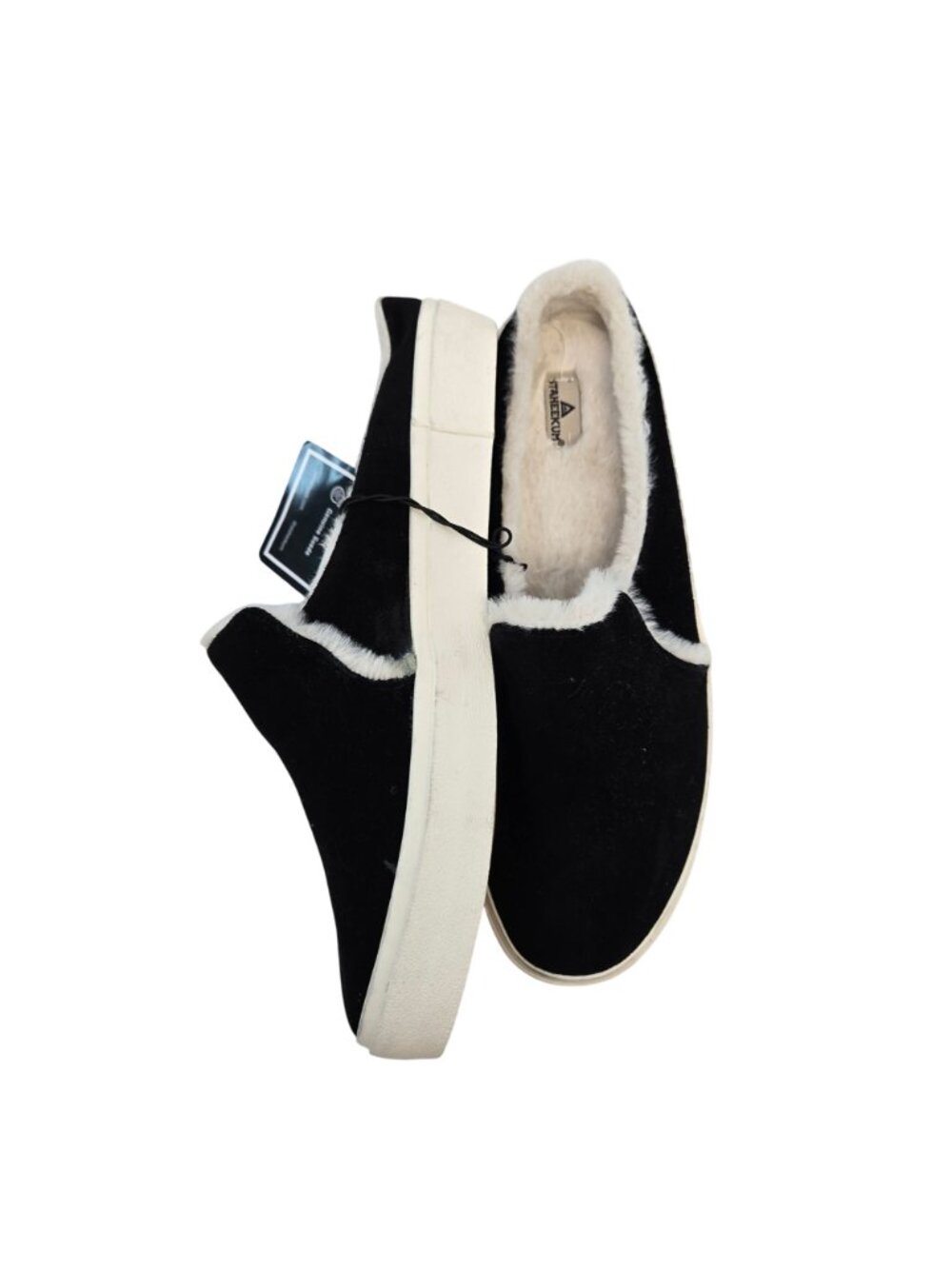 NWT Staheekum Suede Leather Cozy Camp Mules Size 9 - Picture 3 of 9